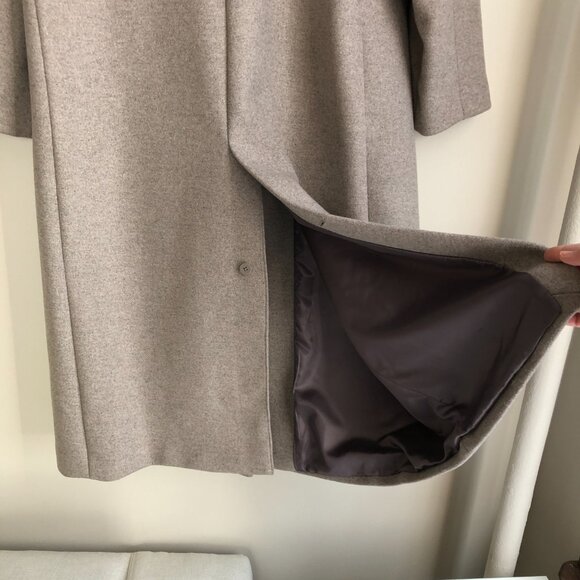 MANGO Handmade Oversized Wool Coat NWT - Picture 4 of 10